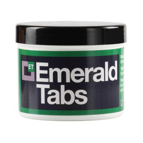 AB1099.01 – Emerald Tabs – Biodegradable Eco Draining Tablets