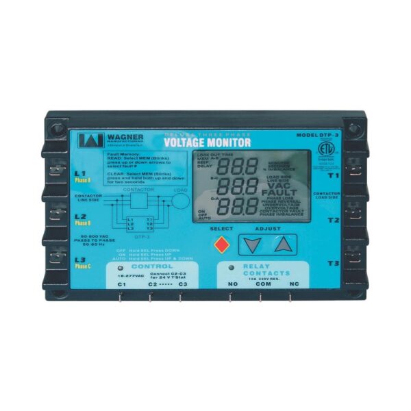 DTP-3 – Wagner Digital Three Phase Line Voltage Protector