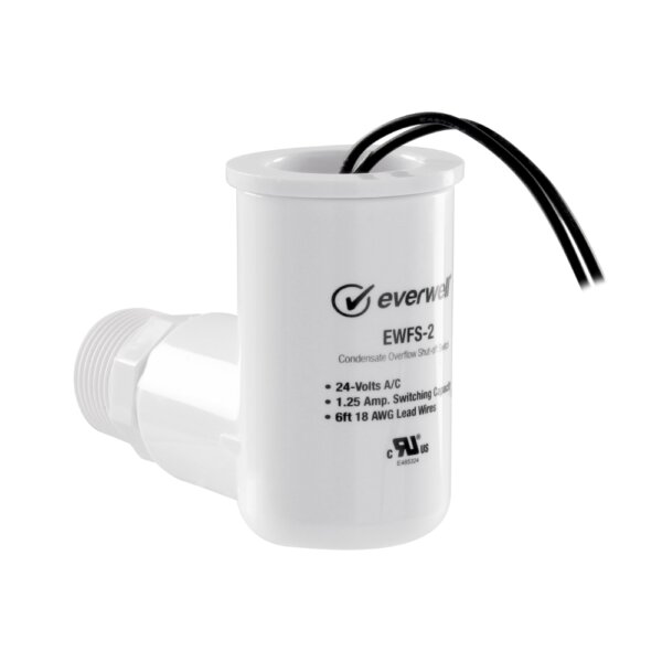 EWFS-2 - Condensate Overflow Shut-off Switch - Everwell Parts, Inc.