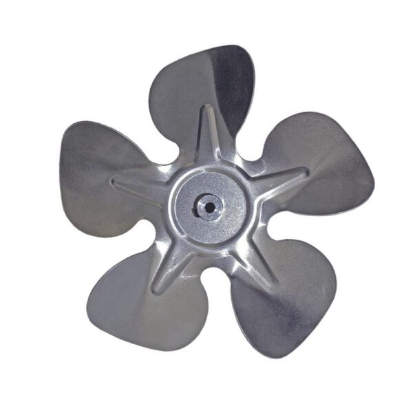 FBH-05521-27 – 5-1/2in – CCW – 3/16in – 27º – Aluminum Fan Blade – Hub Type