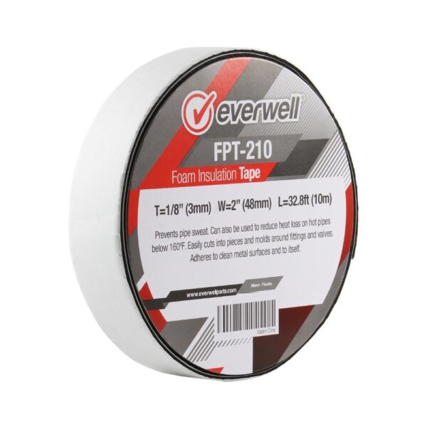 FPT-210 – Foam Pipe Tape 2" x 33′