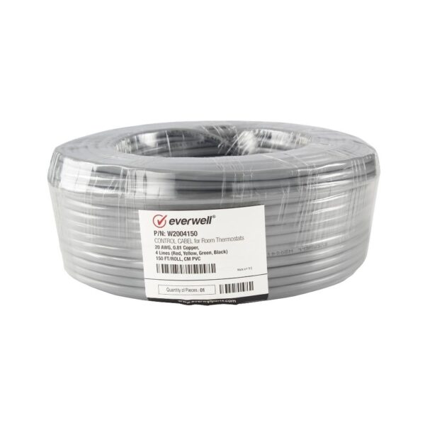 W2004150 – 20 AWG – 0.81 Copper – 4 Lines – Thermostat Wire